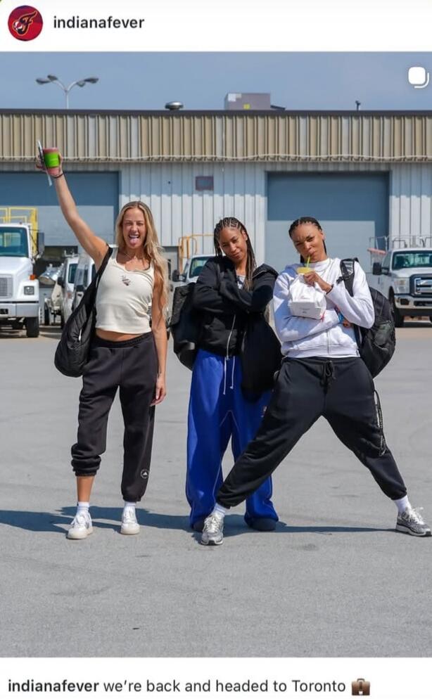 indianafever we're back and headed to Toronto