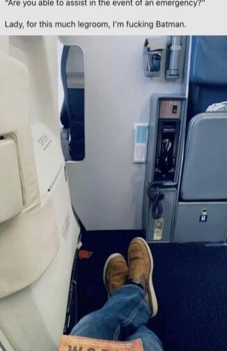 Die 10 assist In the for this much legroom Im fu
