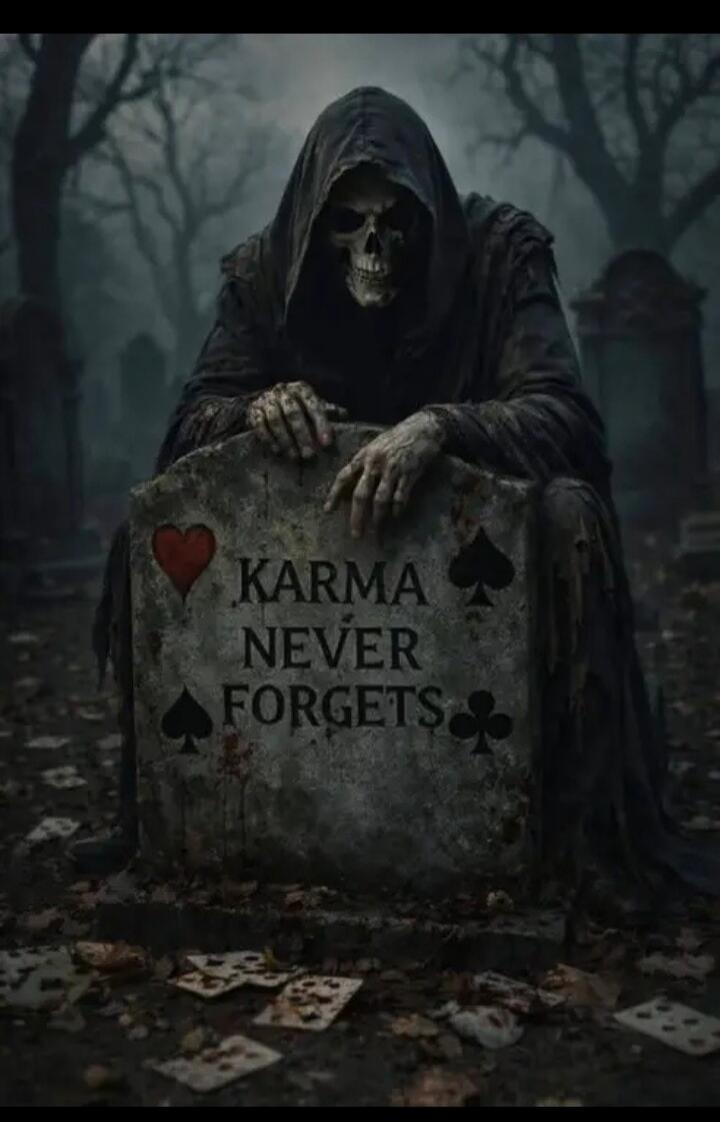 KARMA NEVER FORGETS