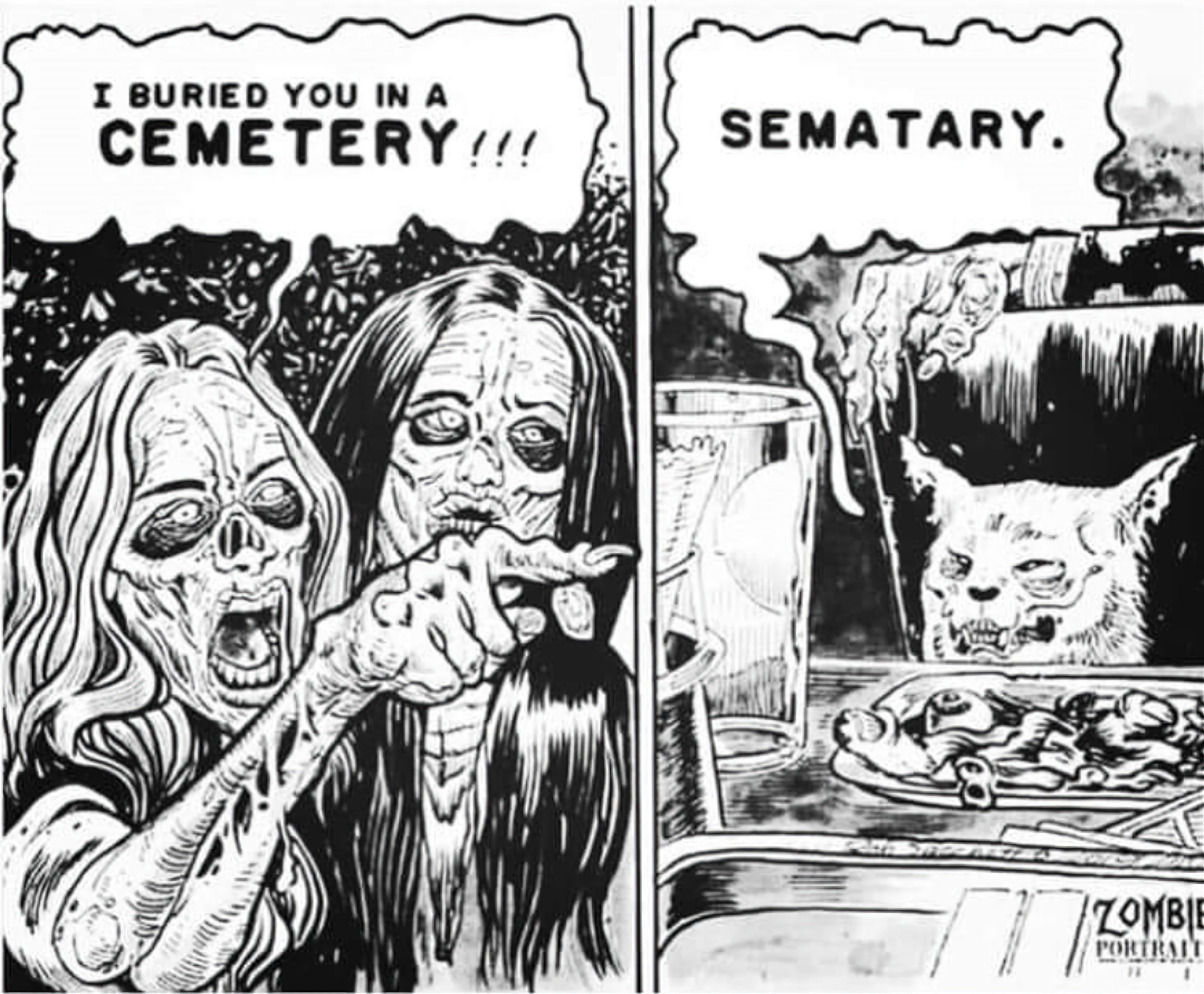 I BURIED YOU IN A CEMETERY y SEMATARY