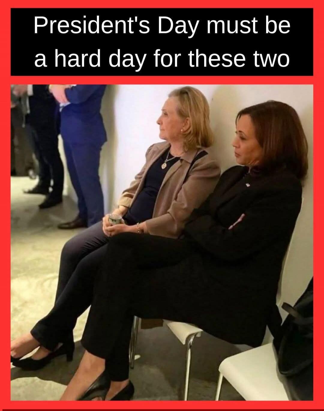 President's Day must be a hard day for these two