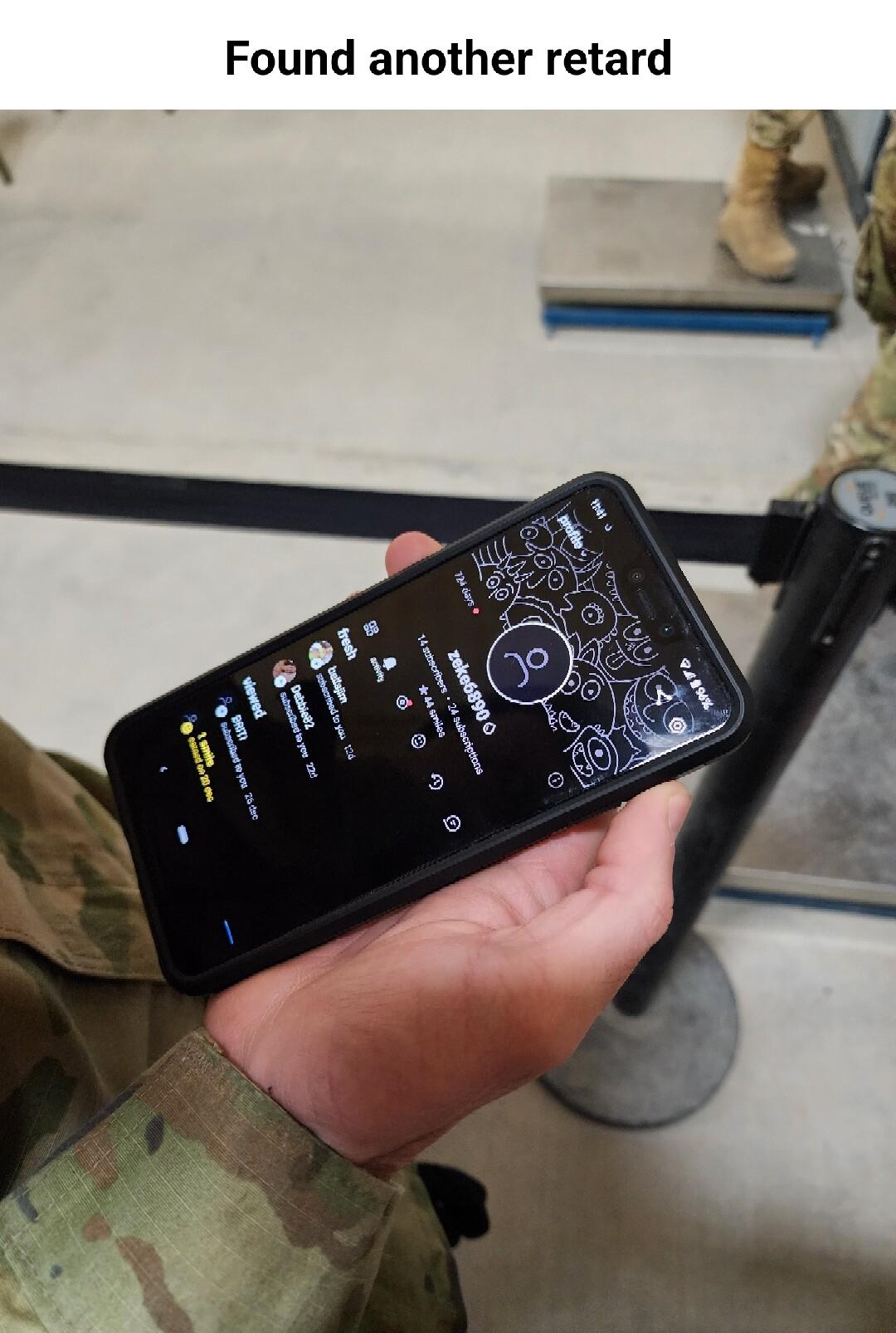 Found another retard