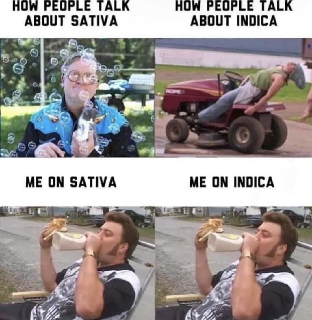 HUW PEUP ALK HUW PEUP Al K ABOUT SATIVA ABOUT INDICA