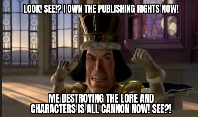 mmn SEIP I nwu THE PUBLISHING muu il _ DESTROVING THE Ill D CHARACTERSISTALL CANNON NOW SEEP