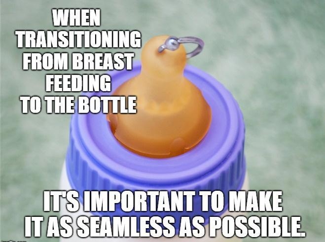 WHEN TRANSITIONING RS FROM BREAST