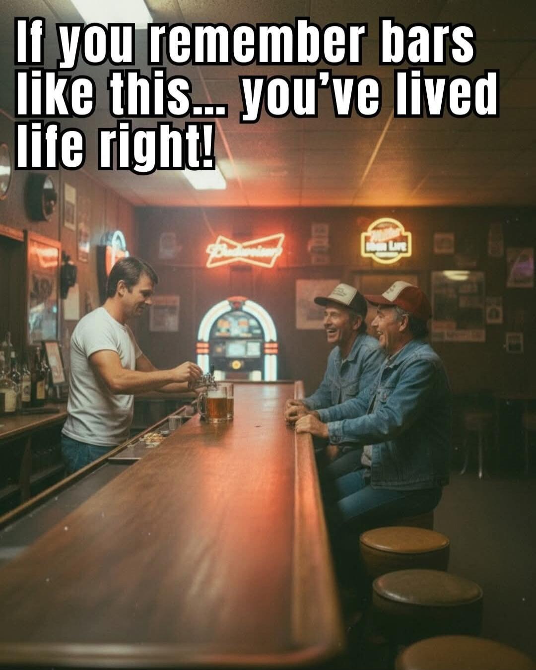 If you remember bars like this... you've lived life right!