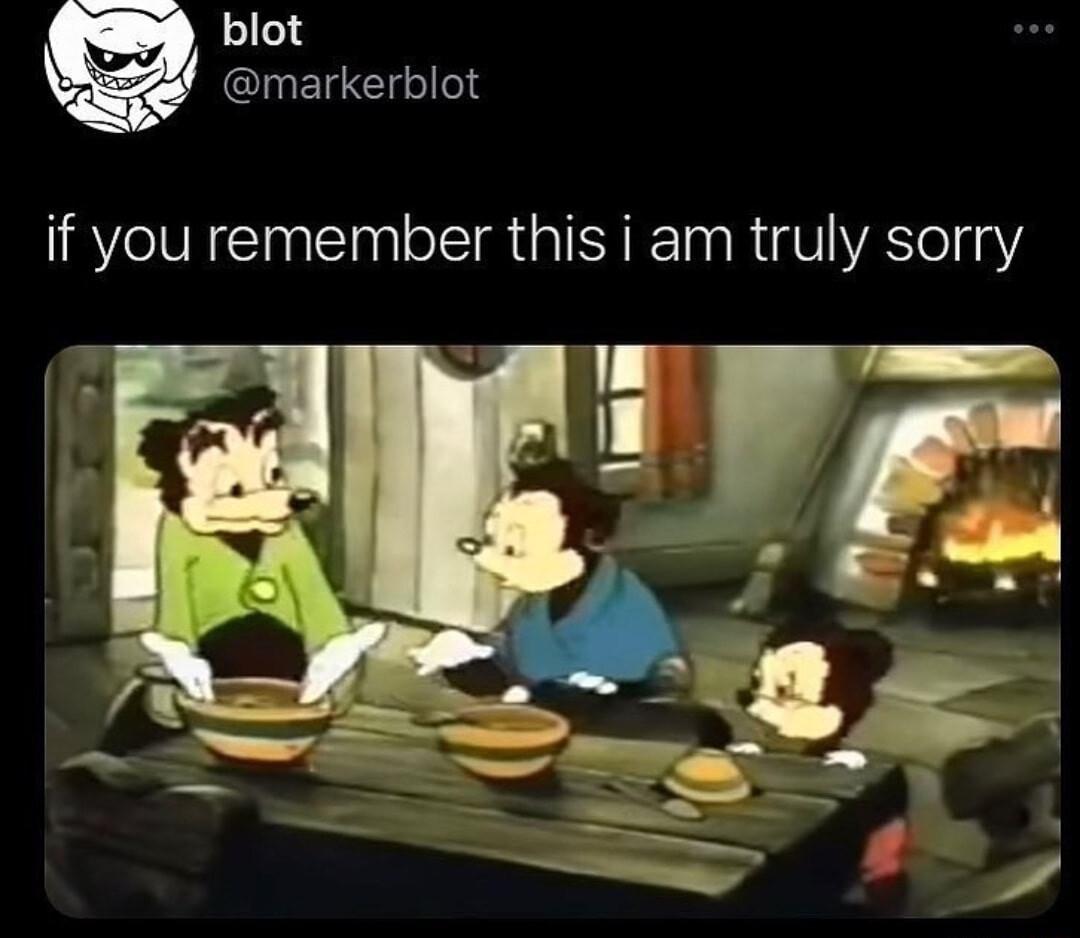 blot GIUEILCIGI if you remember this i am truly sorry