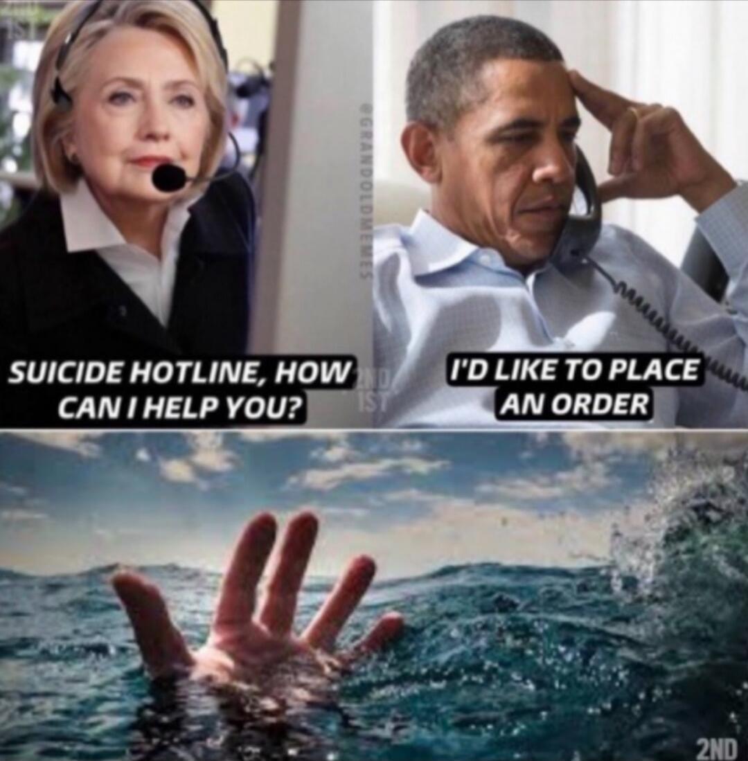 SUICIDE HOTLINE, HOW CAN I HELP YOU? I'D LIKE TO PLACE AN ORDER