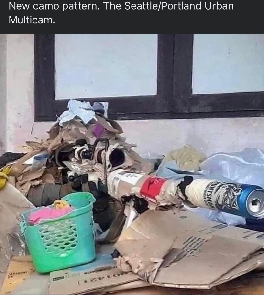 New camo pattern The SeattlePortland Urban Multicam