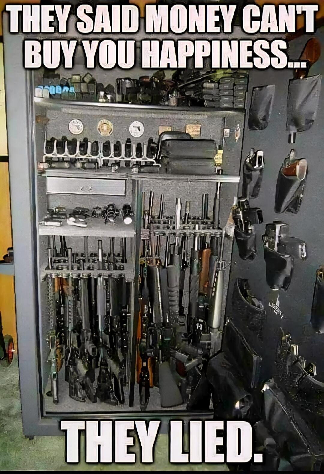 THEY SAID MONEY CAN'T BUY YOU HAPPINESS... THEY LIED.