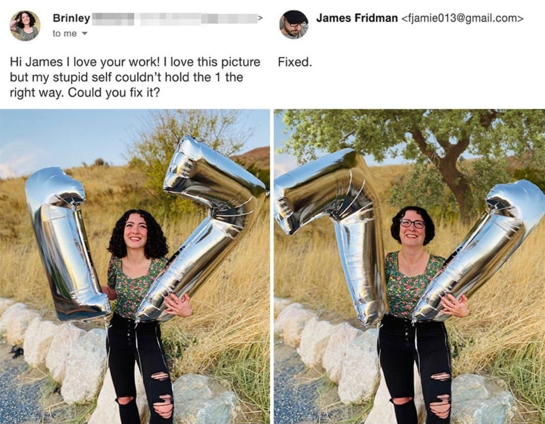 Hi James 1 love your work love tis picture Fixed but my stupid sef couldnt hold the 1 the right way Could you fx 17