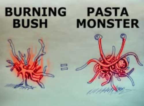 BURNING PASTA BUSH MONSTER