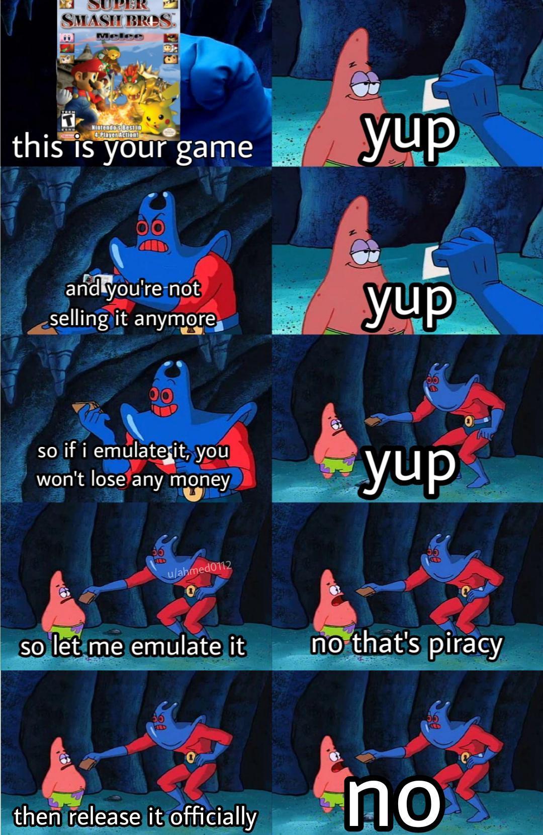 thisis game HP 0 WD ardfoure not uL _selling it anymore y p pe ath S so if i emulatejit you wont loselany money Ny Y e soletime emulate it thats piracy Y A v then releasejitiofficially