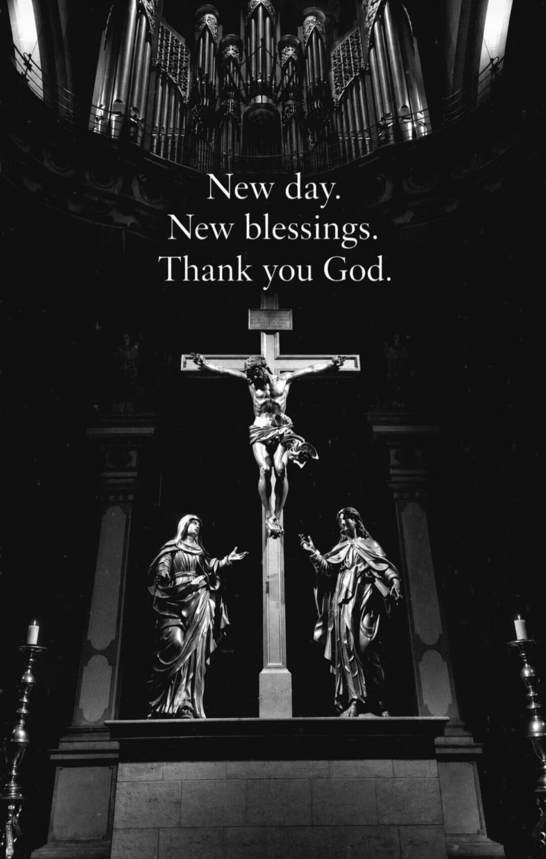 New day. New blessings. Thank you God.