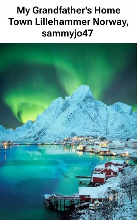 My Grandfather's Home Town Lillehammer Norway, sammyjo47