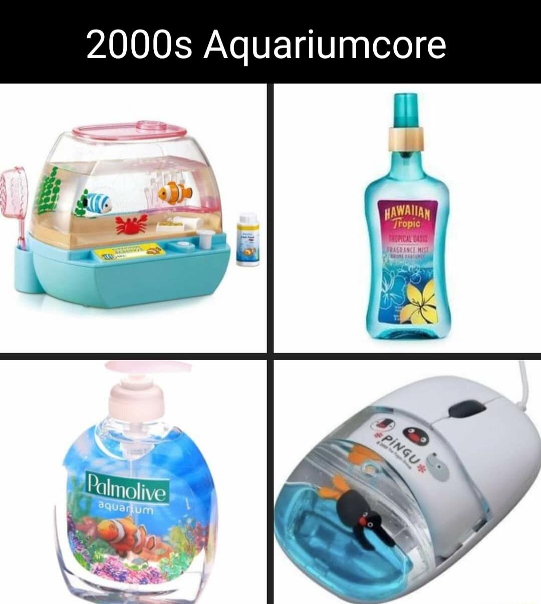 2000s Aquariumcore
