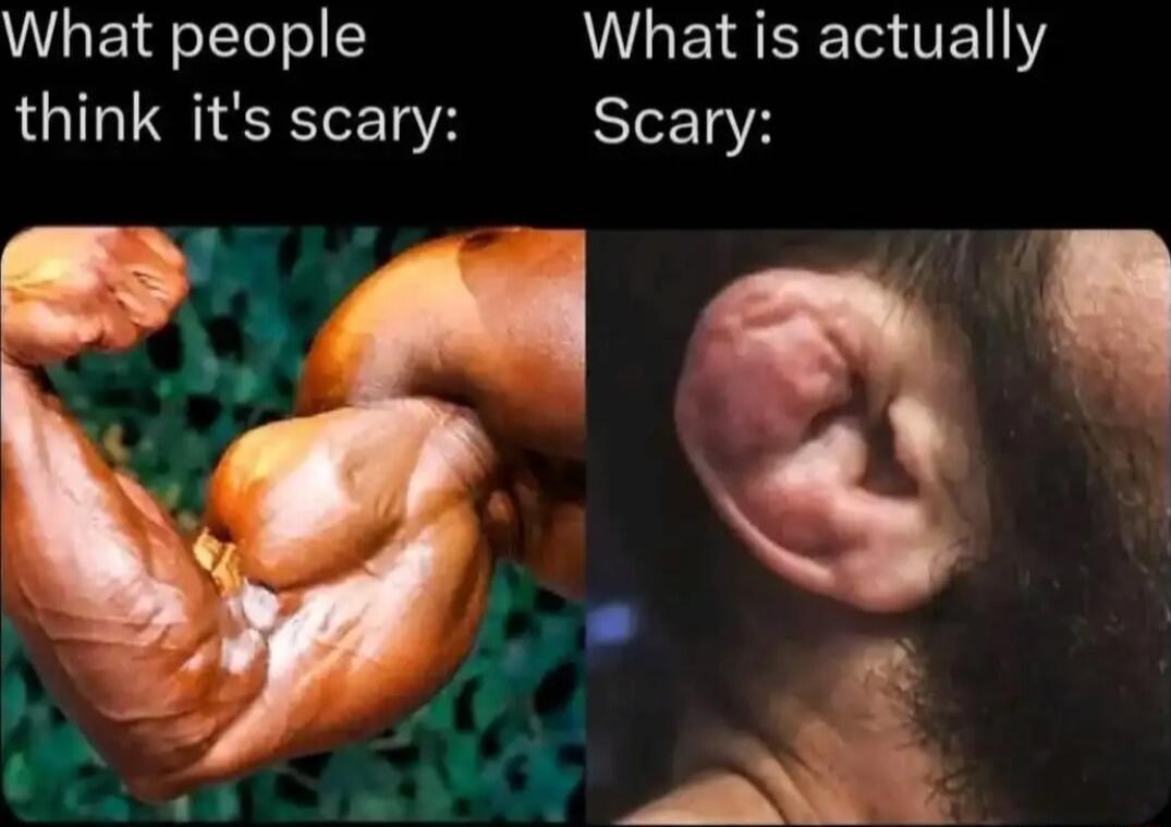 What people What is actually think its scary Scary