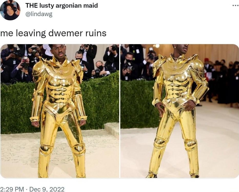 c THE lusty argonian maid lindawg me leaving dwemer ruins