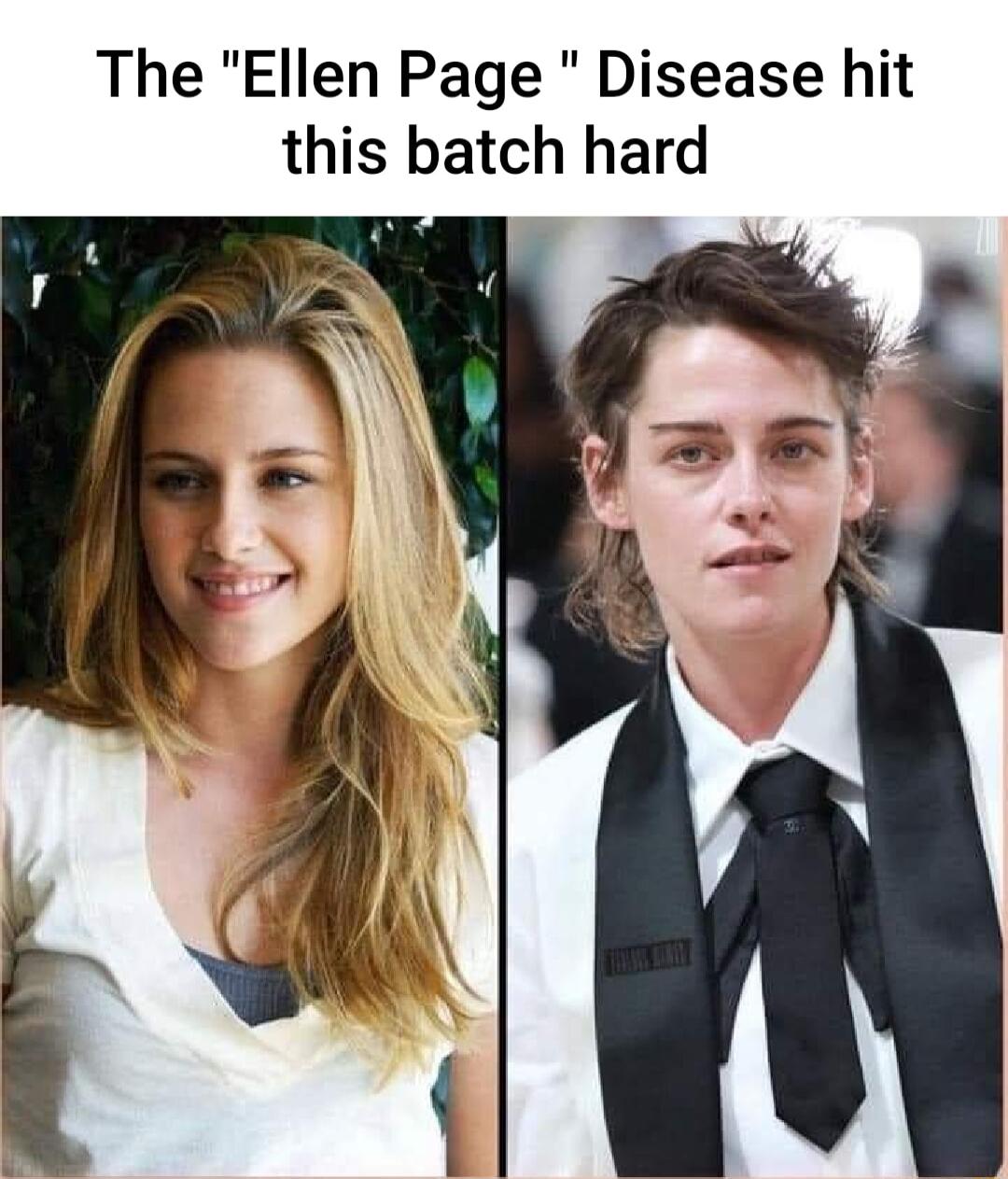 The Ellen Page Disease hit this batch hard y
