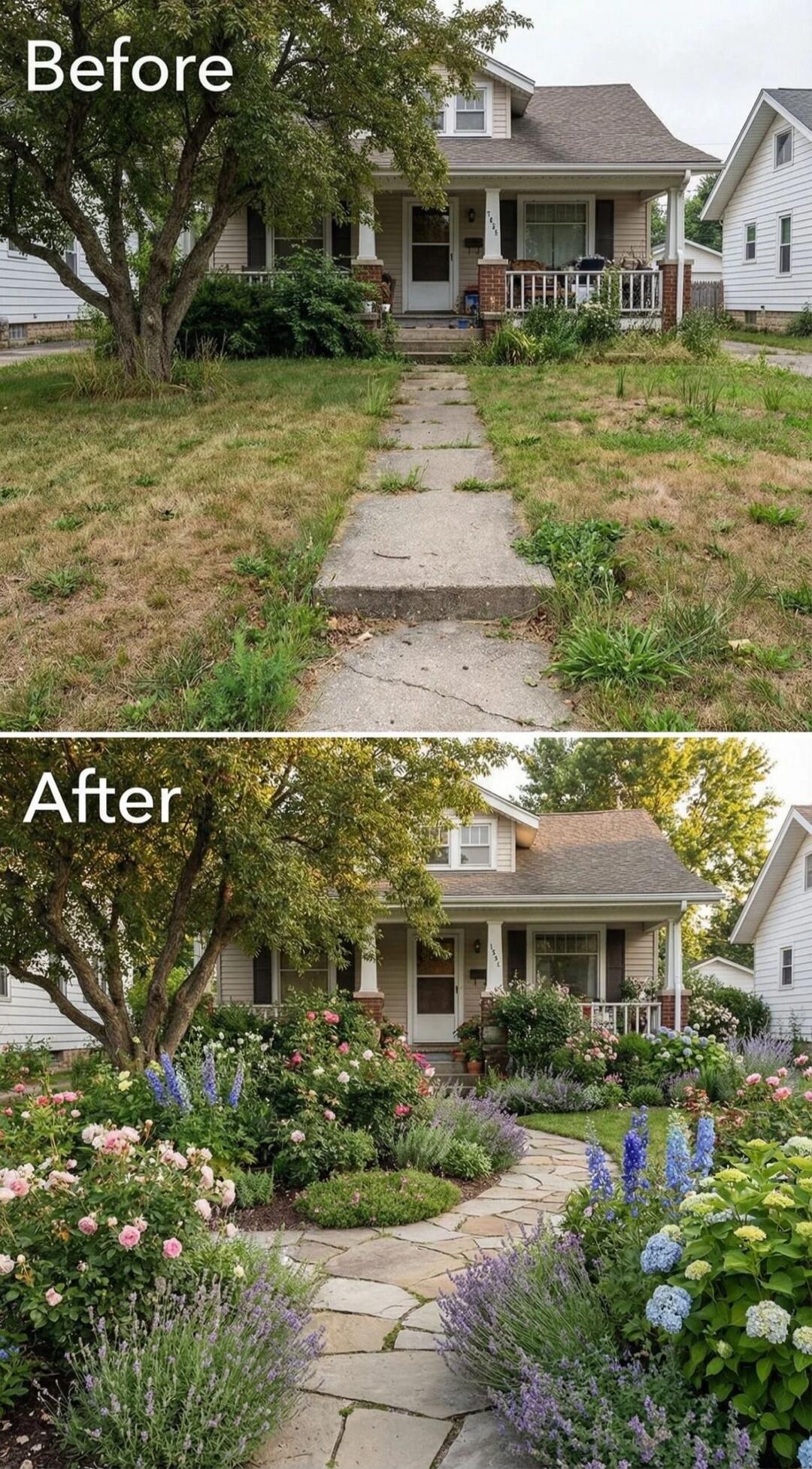 Before After