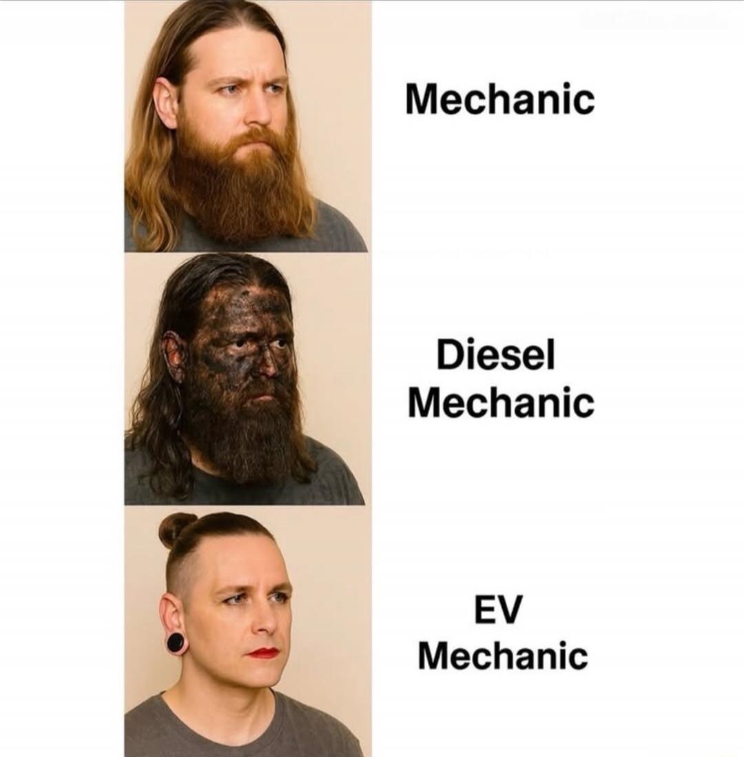 Mechanic
Diesel Mechanic
EV Mechanic