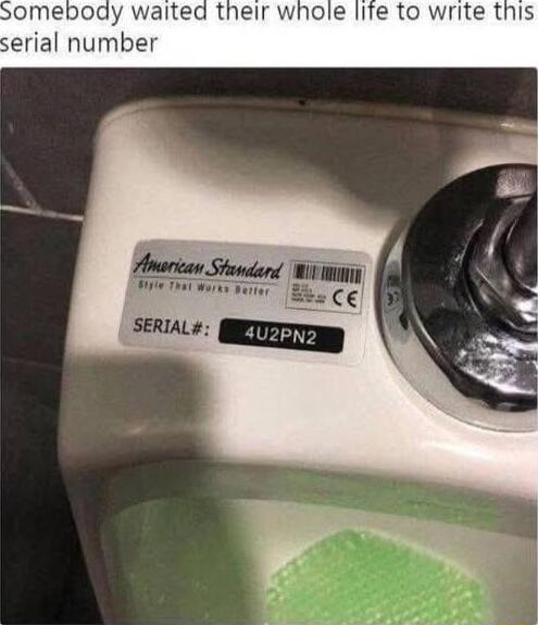 serial number