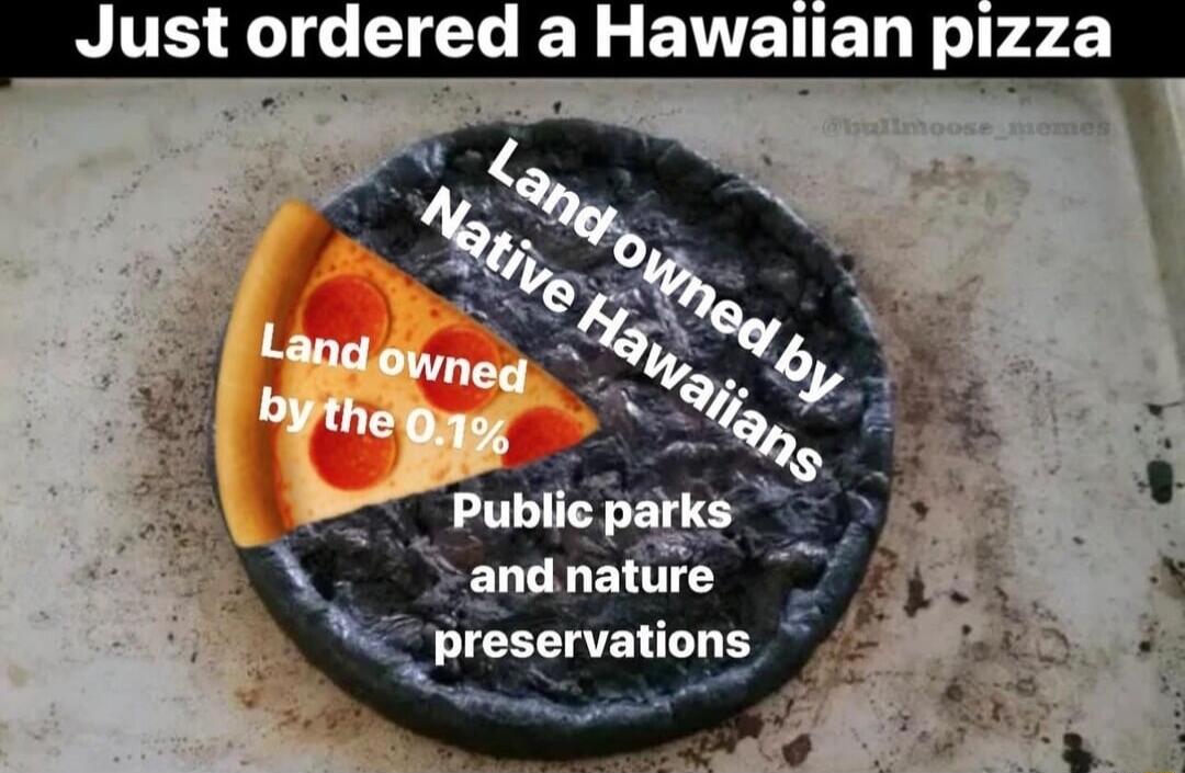 Just ordered a Hawaiian pizza