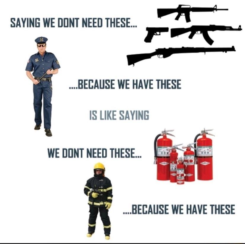 SAYING WE DONT NEED THESE i BECAUSE WE HAVE THESE IS LIKE SAYING WE DONT NEED THESE BECAUSE WE HAVE THESE