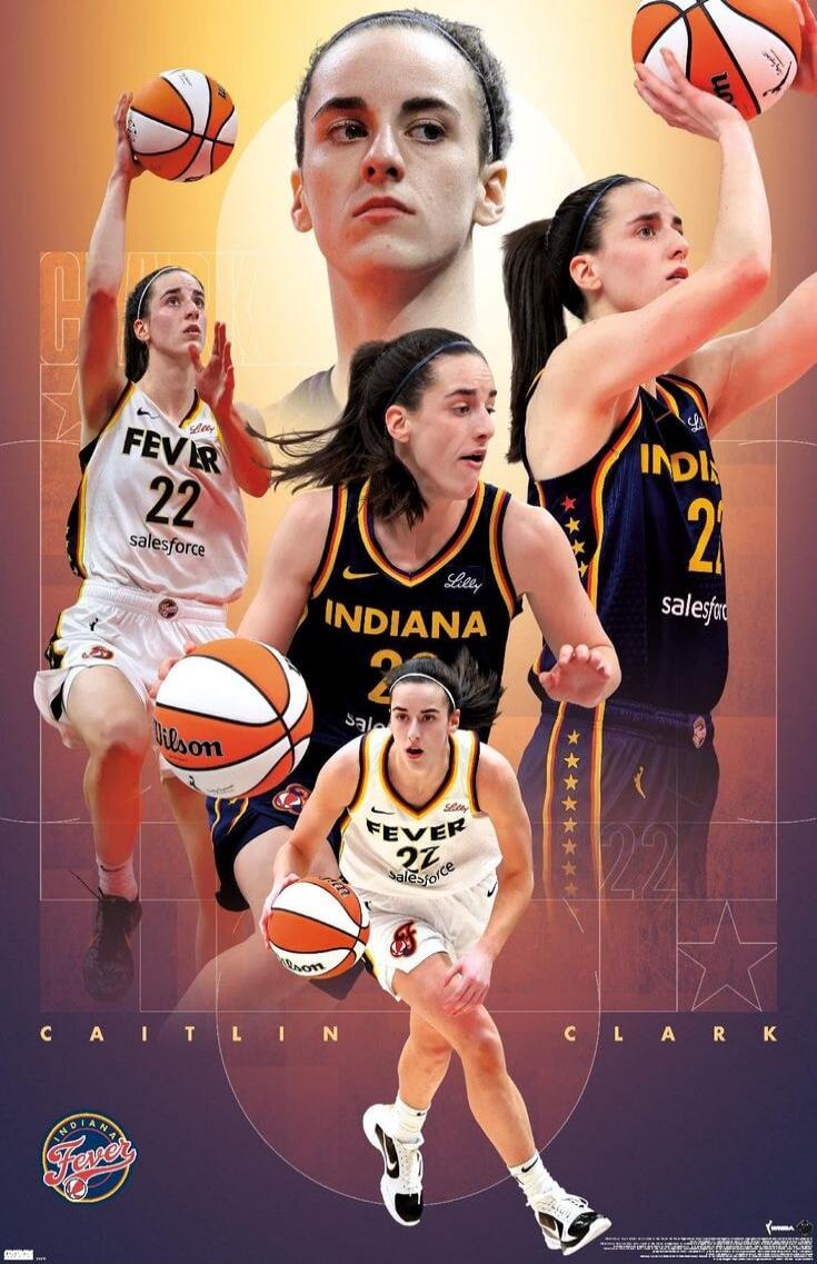 FEVER 22 salesforce Lilly INDIANA 2 Wilson CAITLIN CLARK INDIANA Fever FEVER 27
