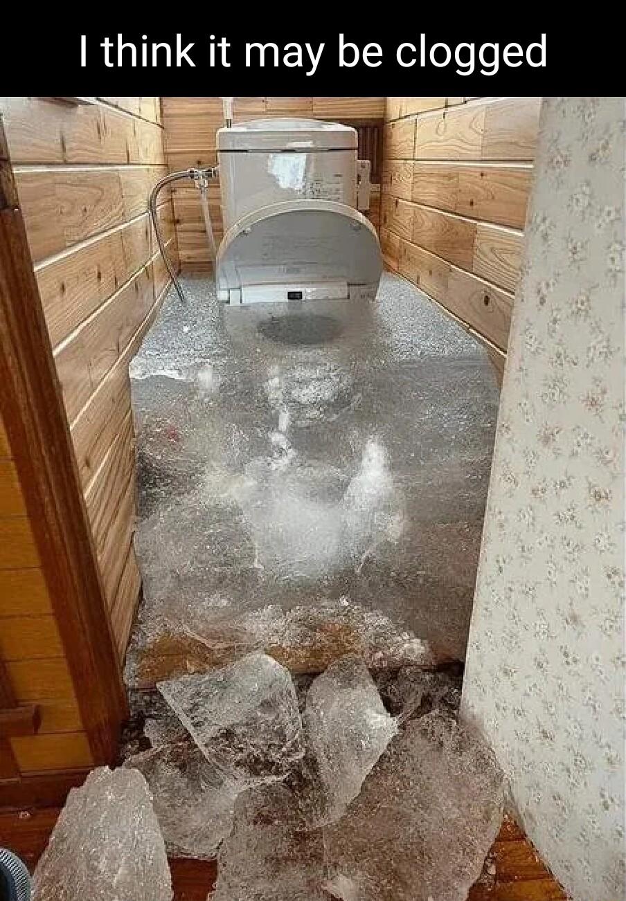 think it may be clogged