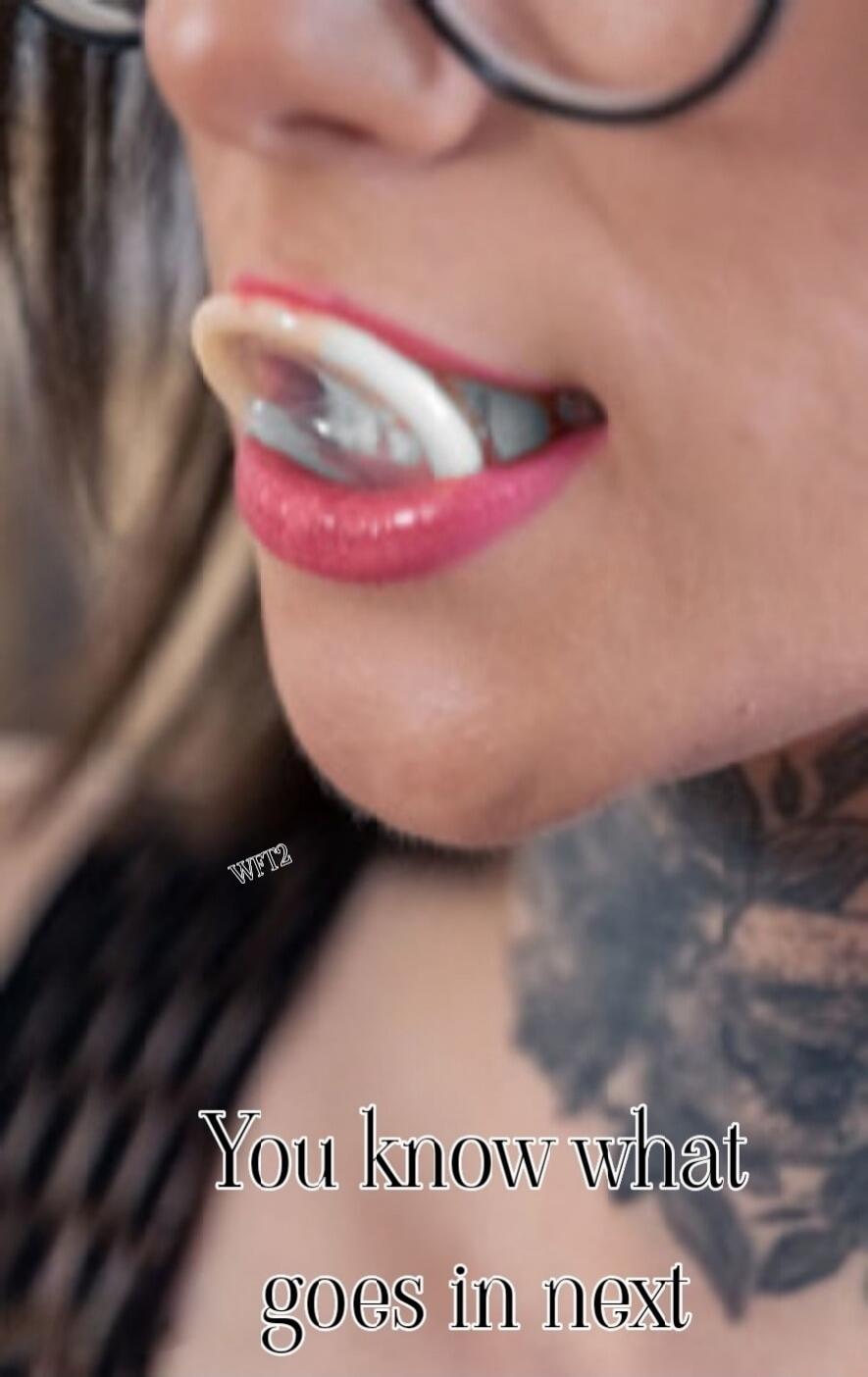 You know what goes in next