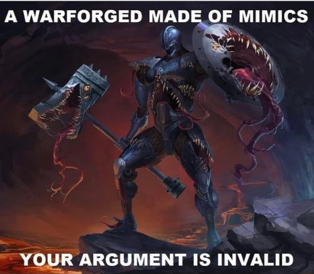 N U e e MAID o L Te2 e YOUR ARGUMENT IS INVALID