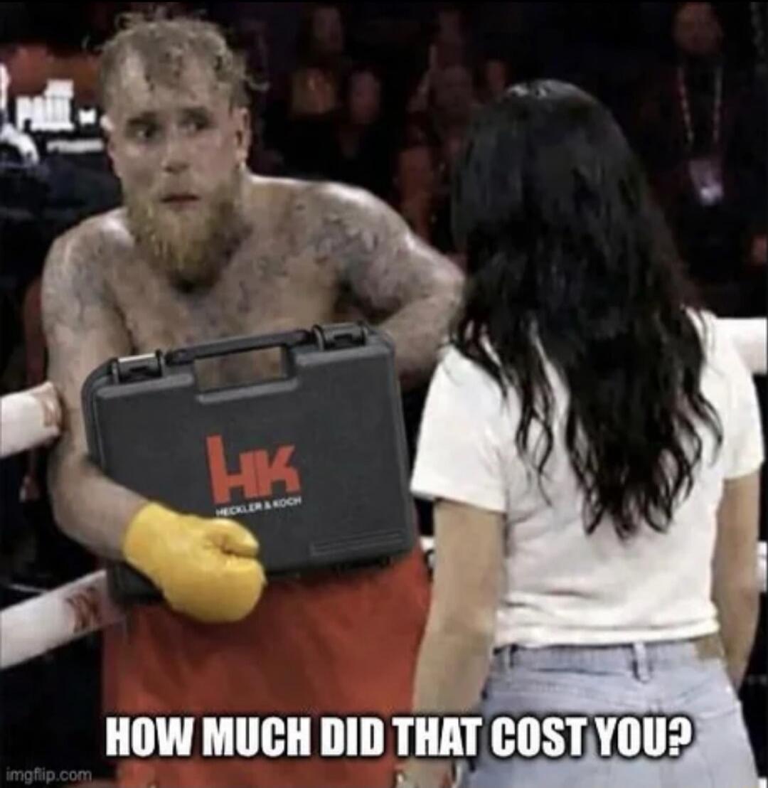 HOW MUCH DID THAT COST YOU?