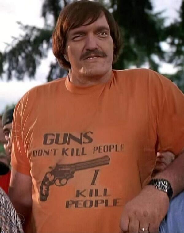 GUNS DON'T KILL PEOPLE I KILL PEOPLE