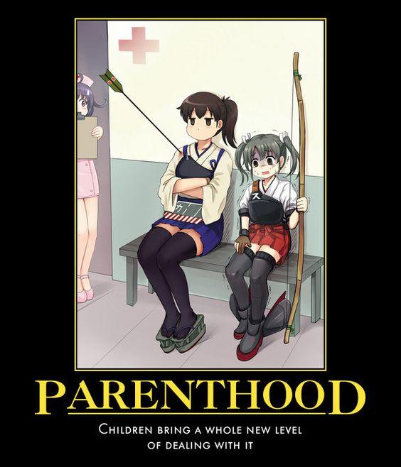CHILDREN BRING A WHOLE NEW LEVEL OF DEALING WITH IT