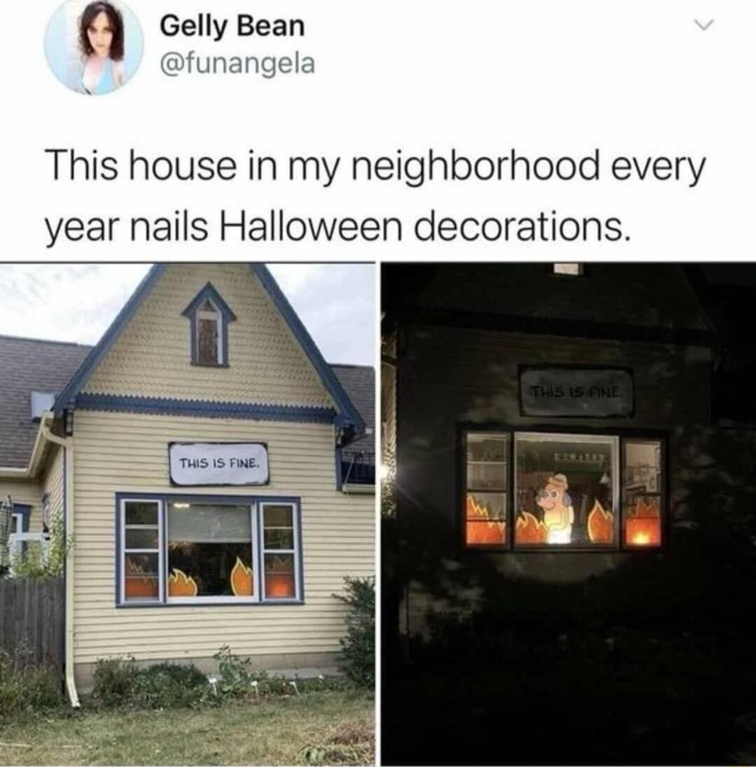 a Gelly Bean This house in my neighborhood every year nails Halloween decorations