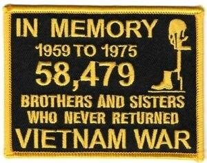 IN MEMORY 51_ 1959T01975 58479 il i BROTHERS AND SISTERS WHO NEVER RETURNED VIETNAM WAR