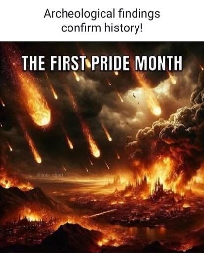 Archeological findings confirm history! THE FIRST PRIDE MONTH