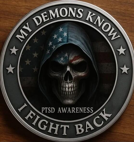 MY DEMONS KNOW I FIGHT BACK PTSD AWARENESS