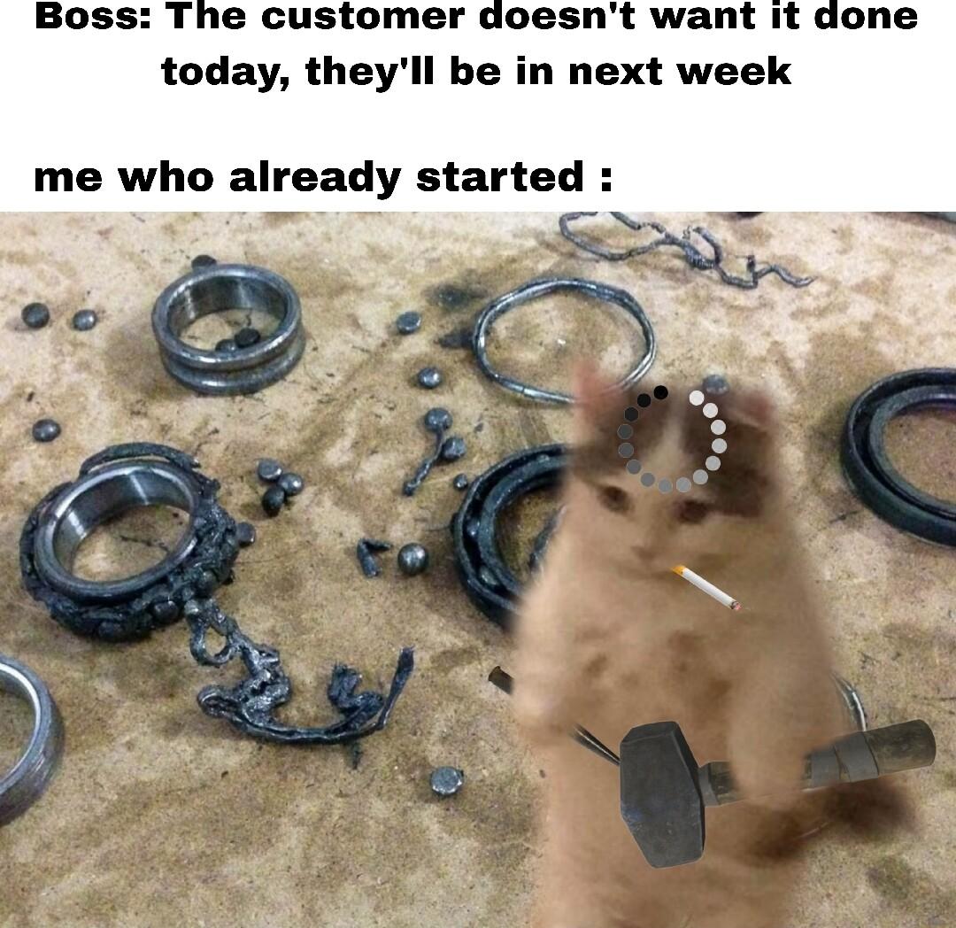 today theyll be in next week me who already started