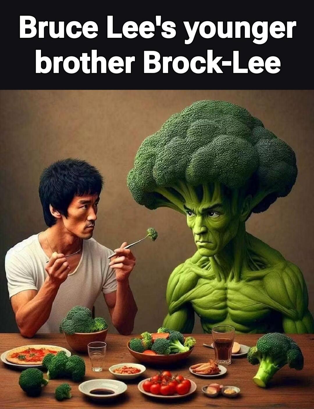 Bruce Lee's younger brother Brock-Lee