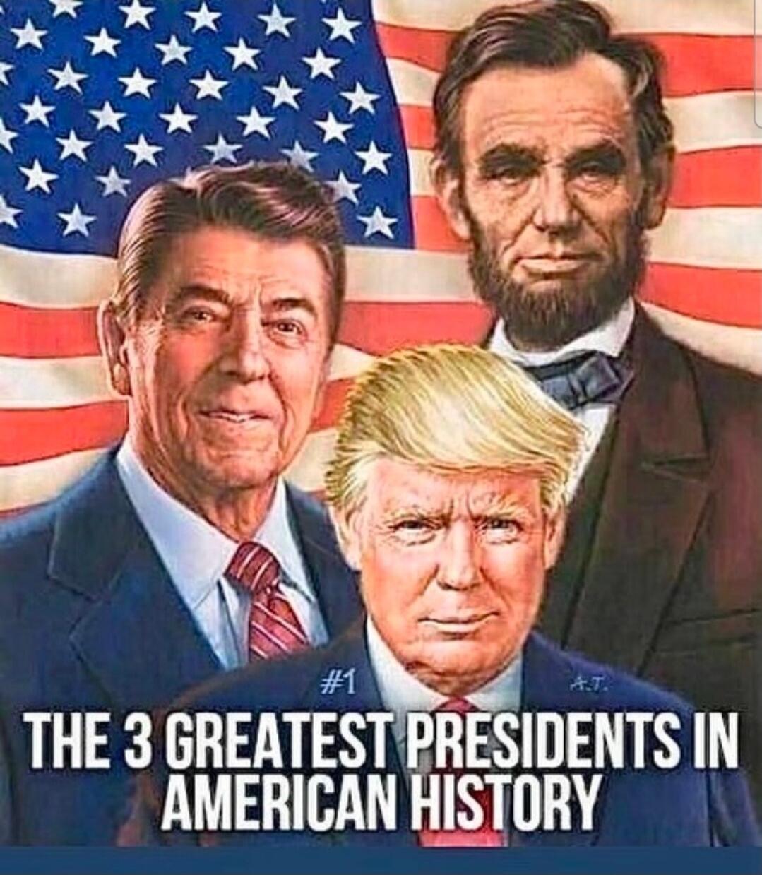 #1 THE 3 GREATEST PRESIDENTS IN AMERICAN HISTORY
