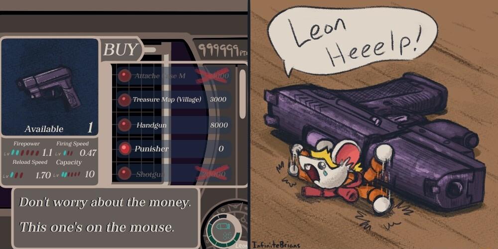 Dontworsy about the money This ones on the mouse