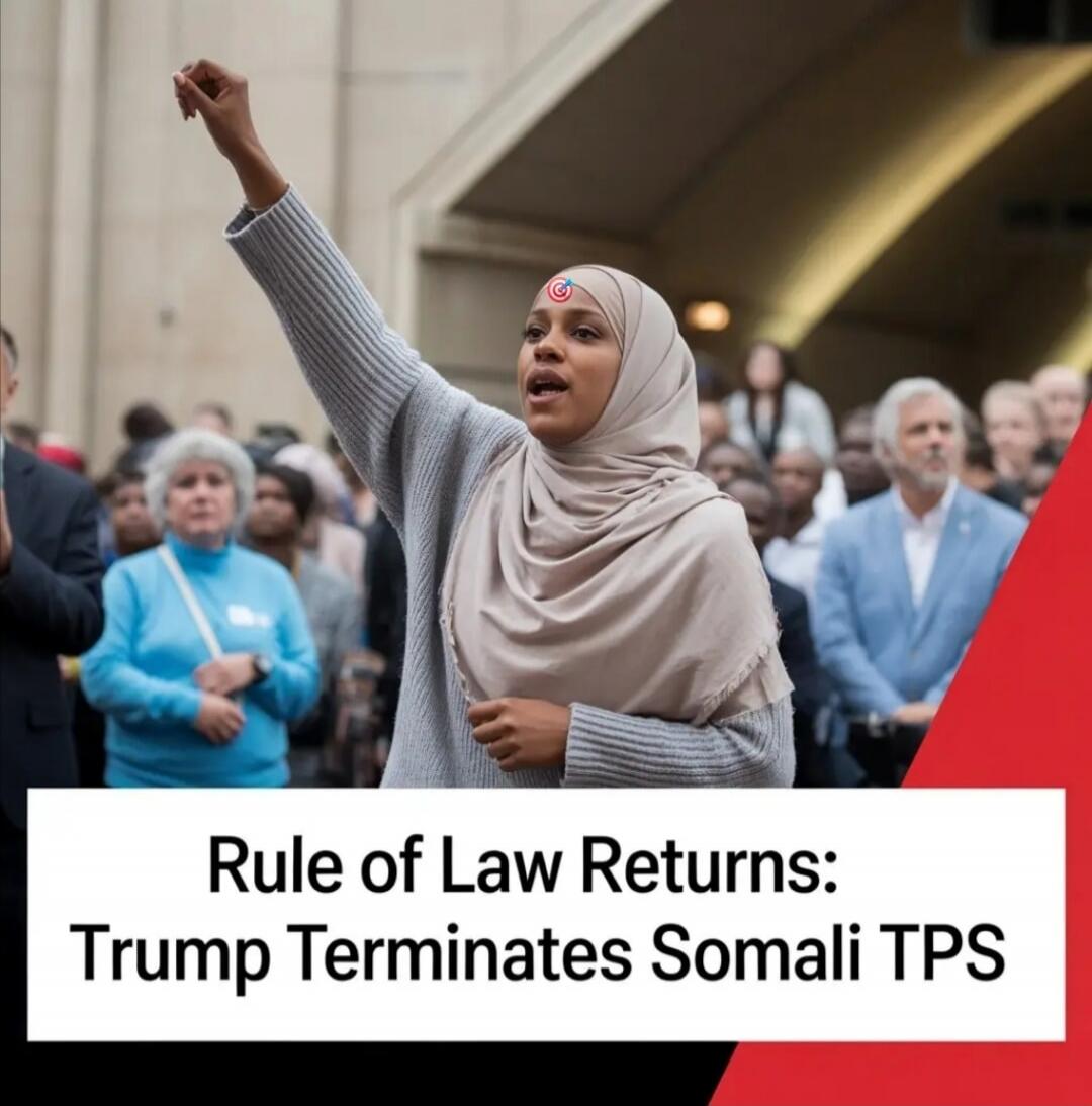 Rule of Law Returns: Trump Terminates Somali TPS