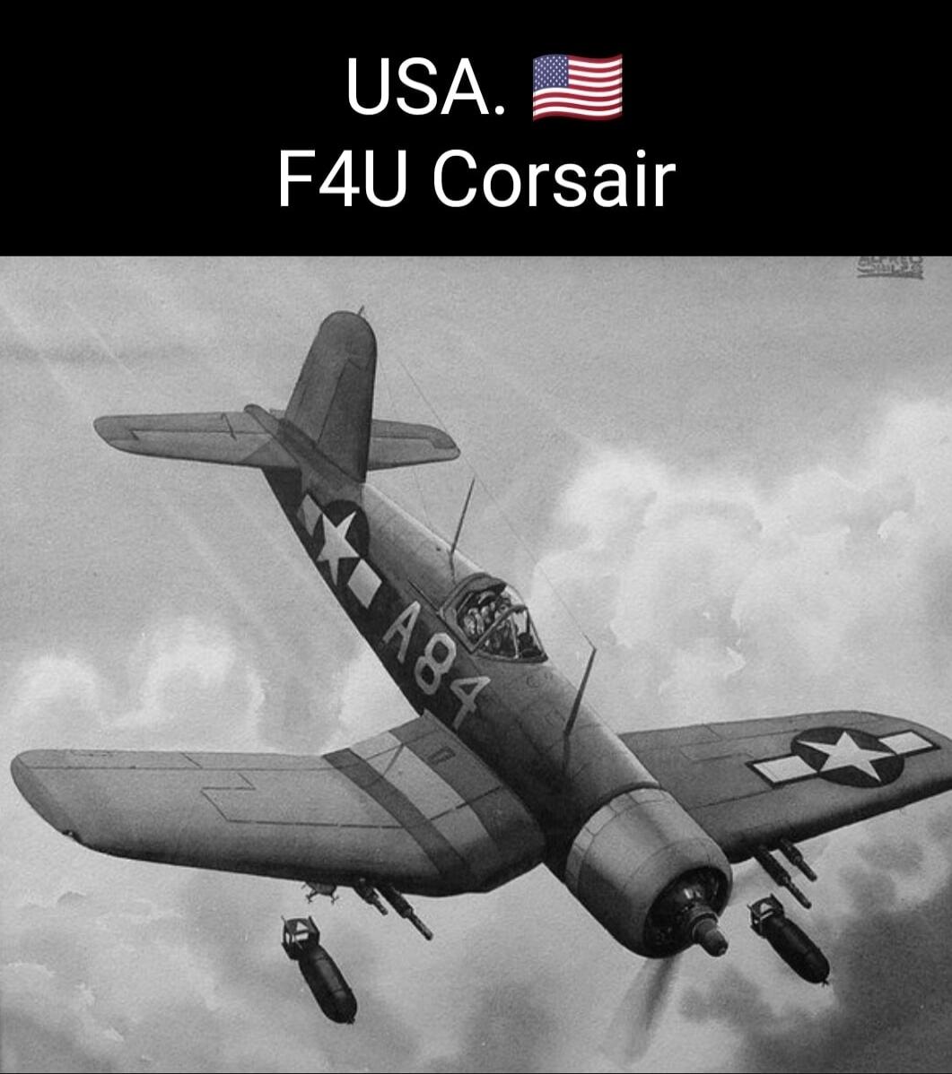 USA. 🇺🇸 F4U Corsair