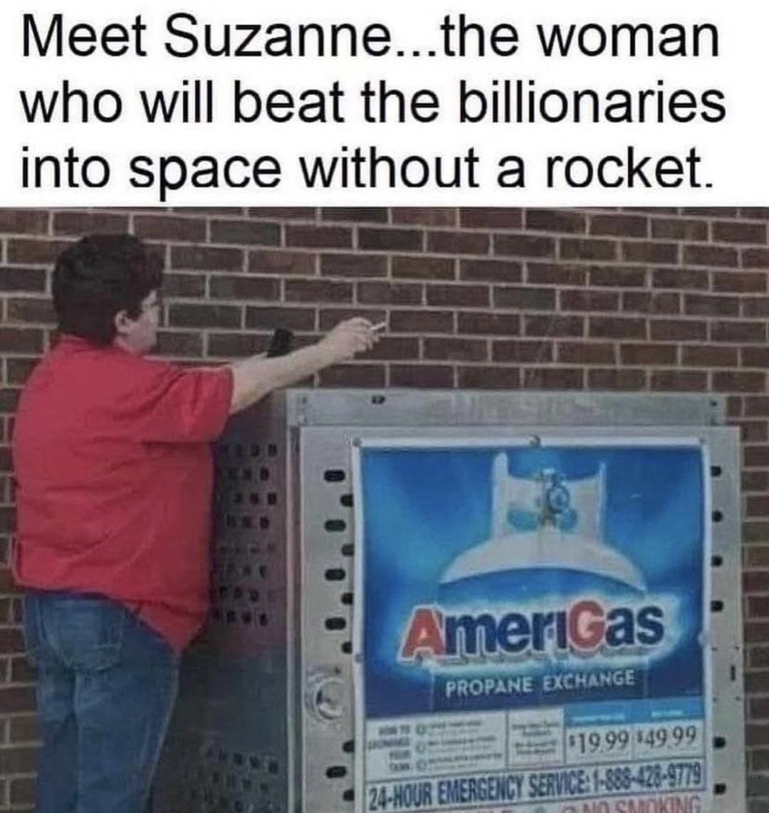 Meet Suzannethe woman who will beat the billionaries into space without a rocket