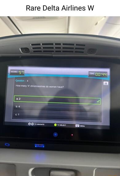 Rare Delta Airlines W