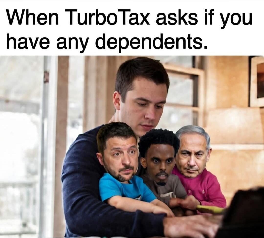 When TurboTax asks if you have any dependents.