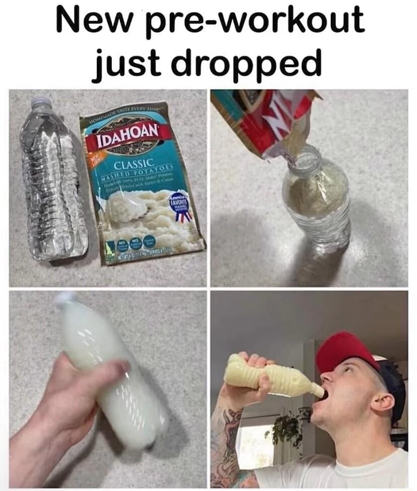 New pre workout just dropped