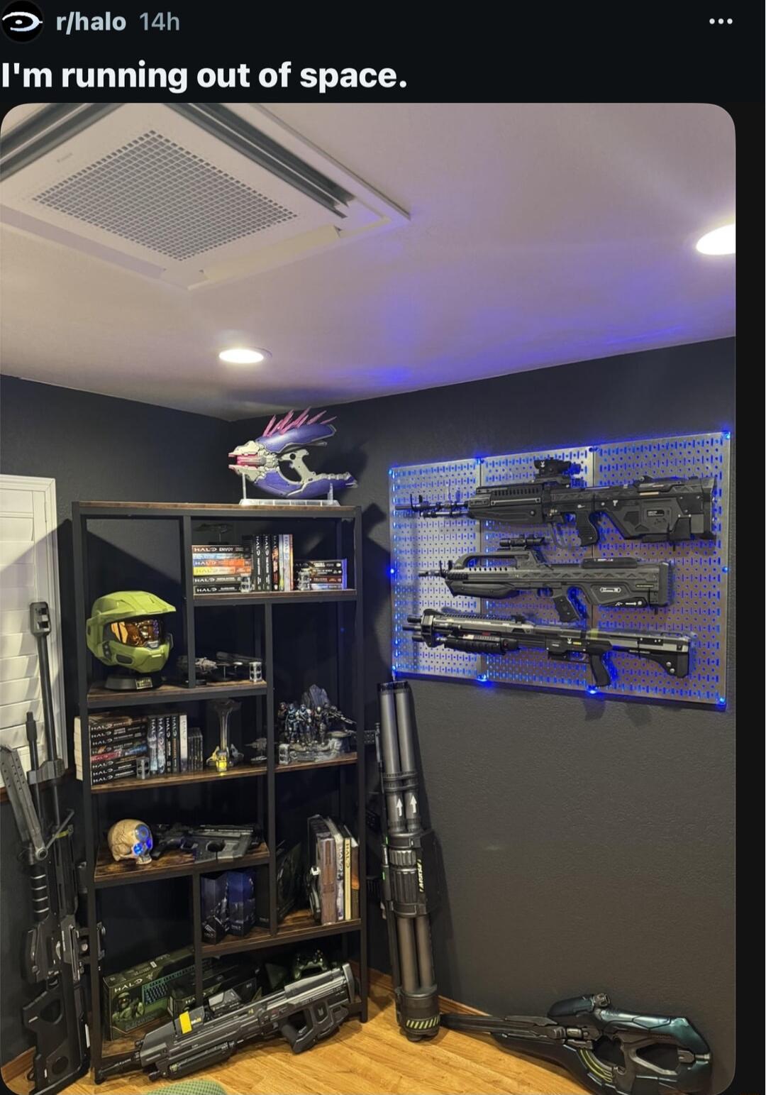 D rfhalo 14h m running out of space